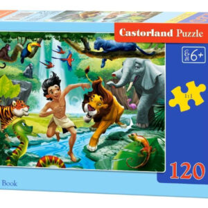 Puzzle 120-elementów Jungle Book