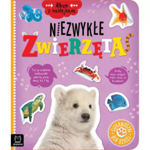 Aksjomat Album z naklejkami. Niezwykłe zwierzęta. KS0734