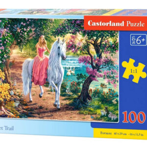 Puzzle 100 Secret Trail jednorożec księżniczka