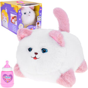 Interaktywna kotka PUSIA – miauczy mruczy i rusza oczkami + nagrywa ZA5480